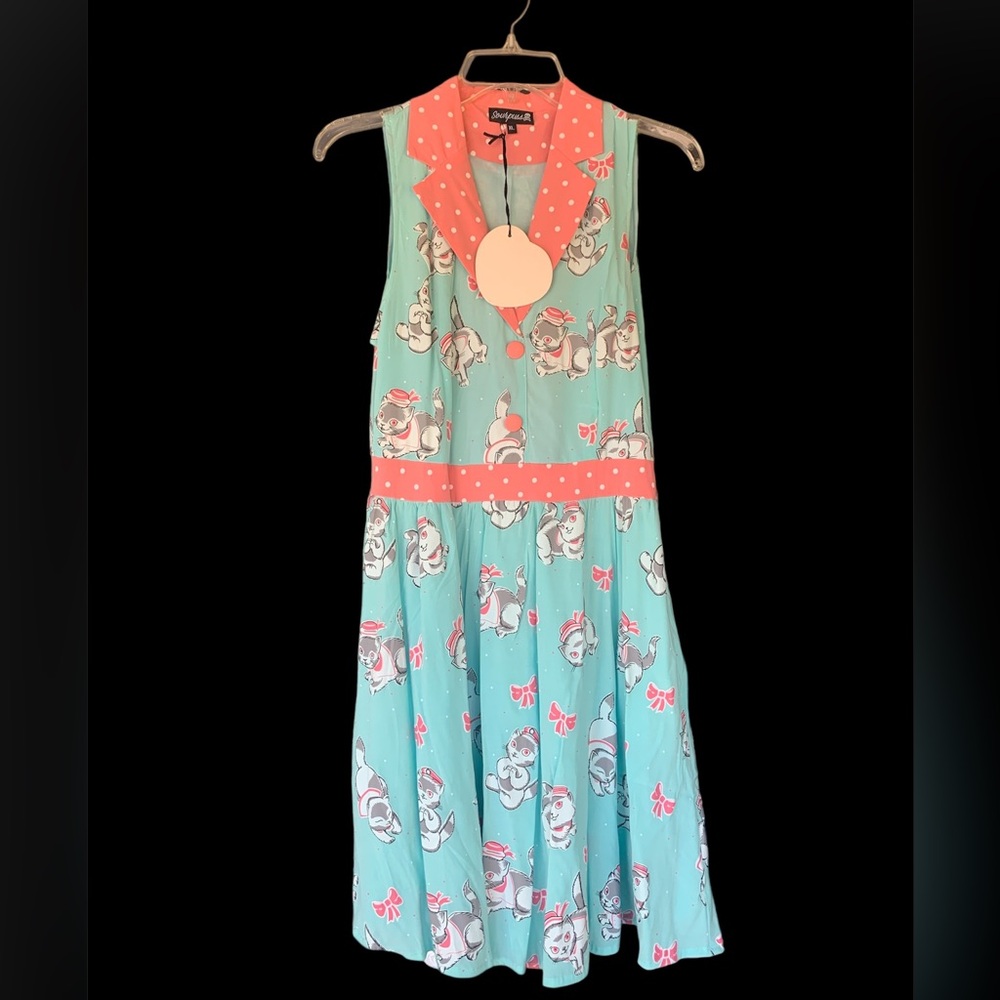 Sourpuss Cat Dress NWT size XL
